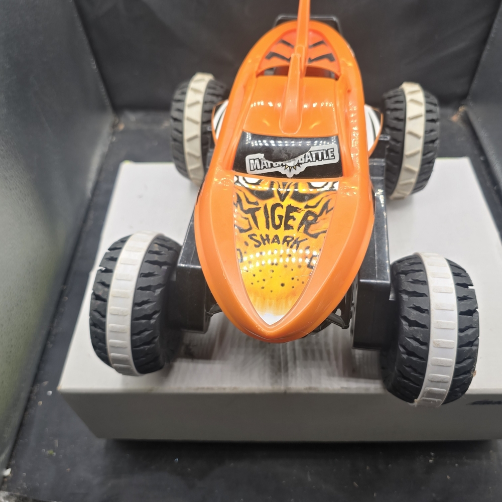 Orange Tiger Shark Kids Toy Car